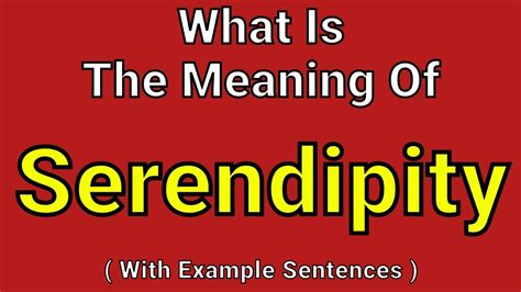 serendipity meaning in tagalog|SERENDIPITY Meaning in English .